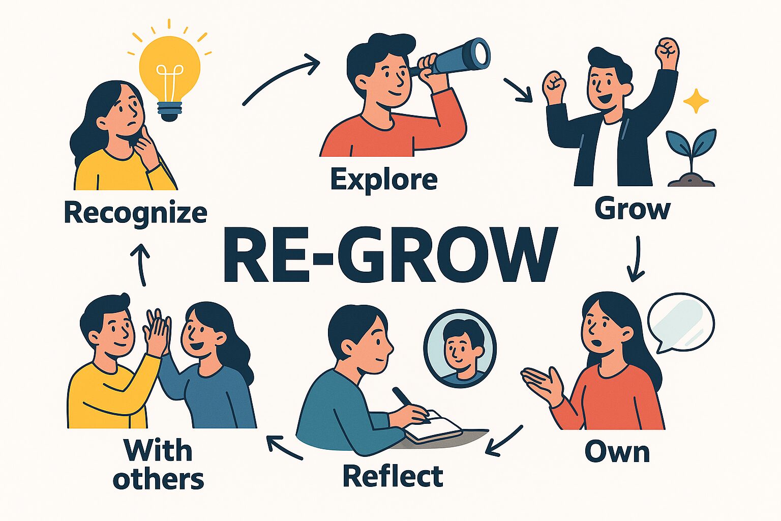 RE-GROW method